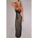La robe bustier nude lolita noir ou blanche