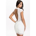 La robe en dentelle blanche Paloma