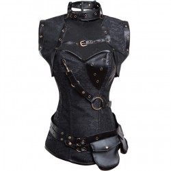 Corset + boléro guilde noir ou marron