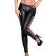 Le legging style corset simili cuir