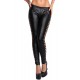 Le legging style corset simili cuir