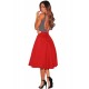 La jupe évasée lolita rouge