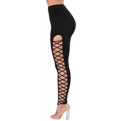 Le legging style corset côté