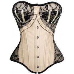 Le corset noir et or Madonne