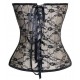 Le corset noir et or Madonne