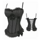 Le corset burlesque noir