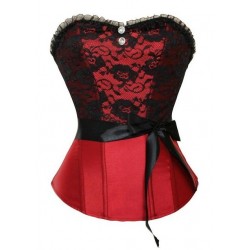 Le corset Laura rouge