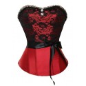 Le corset Laura rouge