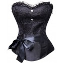 Le corset Laura noir