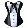 Le corset boudoir noir et blanc