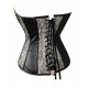 Le corset steampunk dentelle et cuir