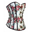 Le corset à fleurs baroque
