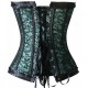 Le corset en dentelle vert Anabelle