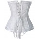 Le corset en dentelle blanc Anabelle