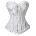 Le corset en dentelle blanc Anabelle