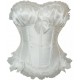 Le corset burlesque blanc