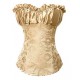 Le corset brocade or