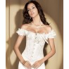 Le corset Victoria blanc