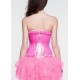 Le corset brocade rose