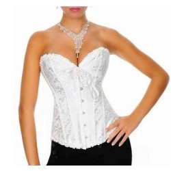 Le corset vintage blanc