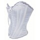 Le corset vintage blanc pour mariage