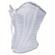 Le corset vintage blanc pour mariage