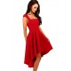 La robe de cérémonie rouge