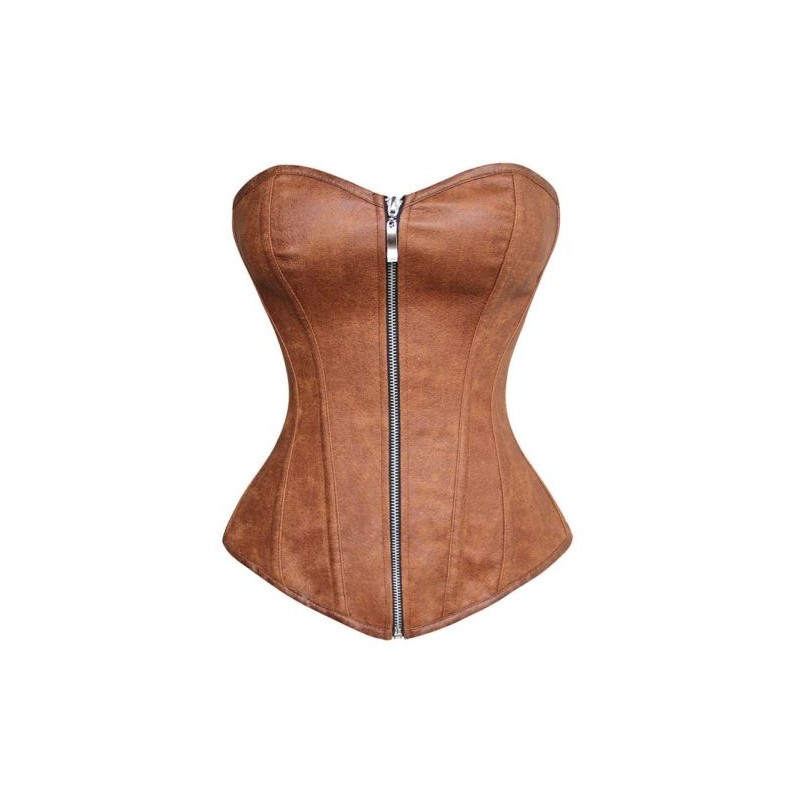 corset marron