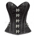 Le corset steampunk noir Kalinda