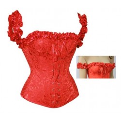 Le corset Victoria rouge