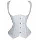 Le gilet corset style vintage blanc