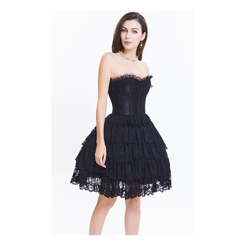 robe corset noir