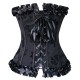 Le corset vintage noir Amalia