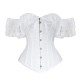 Le corset en dentelle blanc Irina