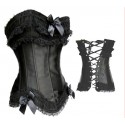 Le corset gothic lolita dentelle et satin