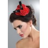 Le mini chapeau rouge et noir