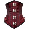 Le serre-taille cabaret rouge et noir