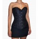 Le corset noir style vintage