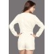 Le combi-short blanc