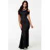 La robe longue noire lolita