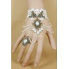 Bijou de main gothique lolita blanc