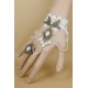 Bijou de main gothique lolita blanc