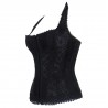 Le dos nu vintage style corset noir
